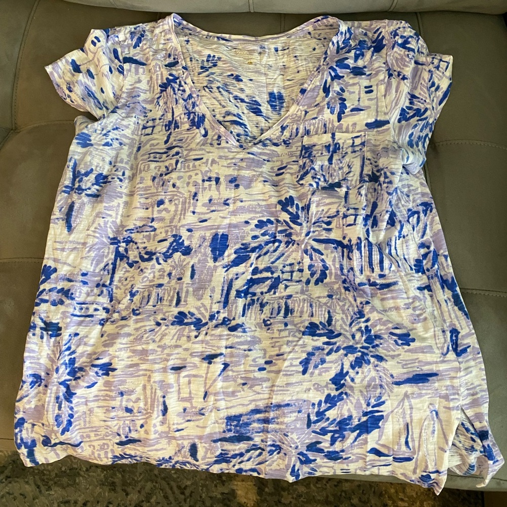 EUC Lilly Pulitzer Top sz L